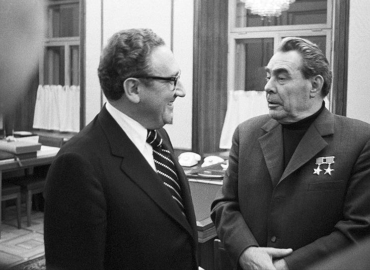 1973 год. Генри Киссинджер и Леонид Брежнев обсудили план прекращения Войны Судного дня