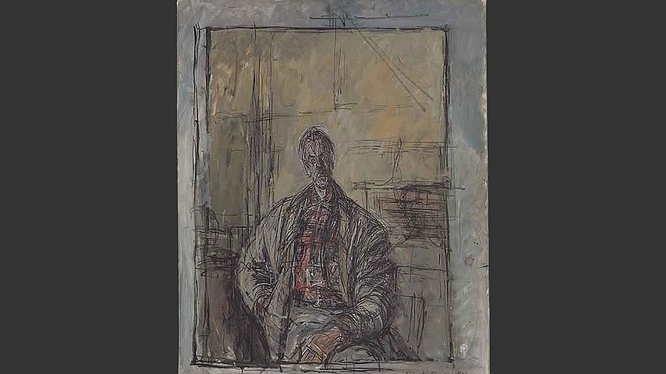 Картина Альберто Джакометти «Диего в клетчатой рубашке»