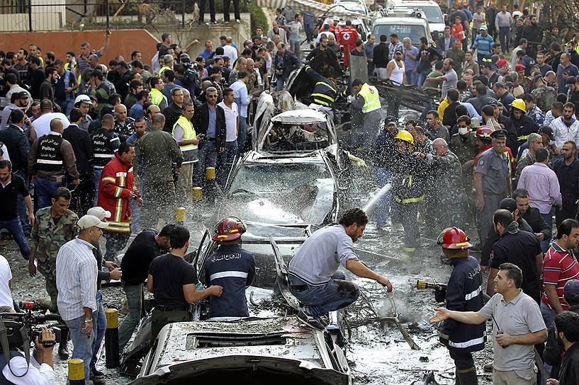 2013 год. В результате двух взрывов у посольства Ирана в Бейруте (Ливан) погибли 25 человек и еще 155 получили ранения