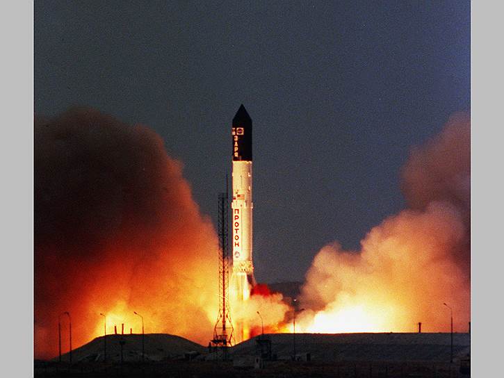 1998 год. Запуск первого модуля Международной космической станции (модуль «Заря»)