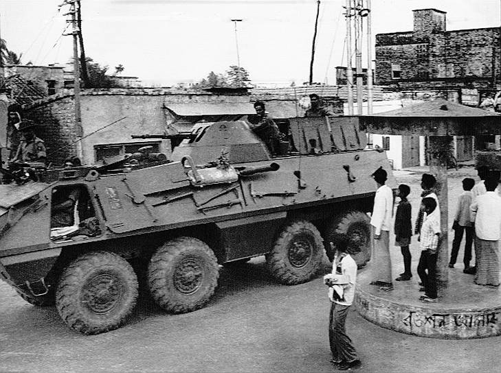 1971 год. Начало третьей индо-пакистанской войны