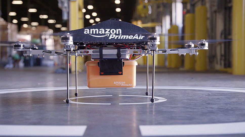 Как Amazon собирается доставлять товары на беспилотниках