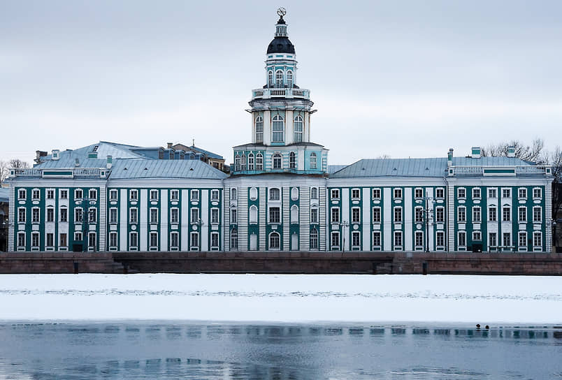 1728 год. Новое здание Кунсткамеры на Васильевском острове торжественно открыли для посетителей
