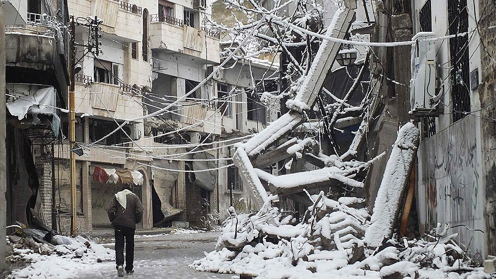 Холод и снег ударили даже по сирийским боевикам: оппозиционеры запросили помощи у международных гуманитарных организаций