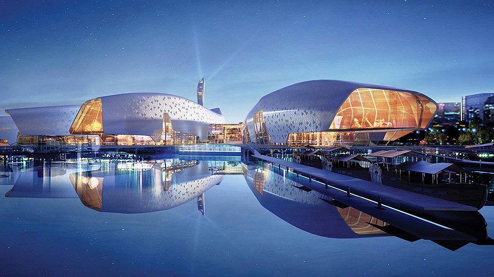 Победитель в номинации «Здание будущего» — Национальный морской музей Китая в городе Тяньцзинь (Tianjin) рядом с Пекином. Автор — австралийское архитектурное бюро Cox Rayner Architects