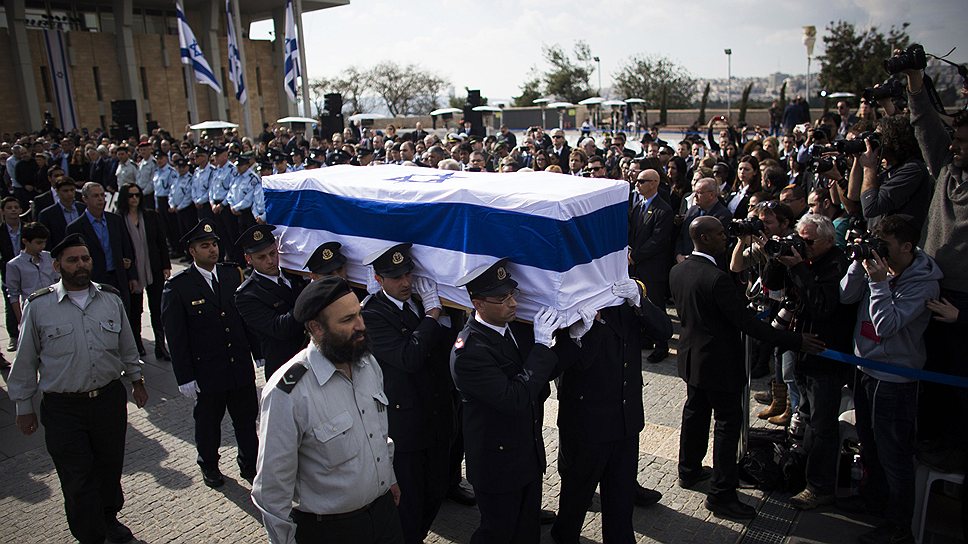 Похороны бывшего премьер-министра Израиля Ариэля Шарона