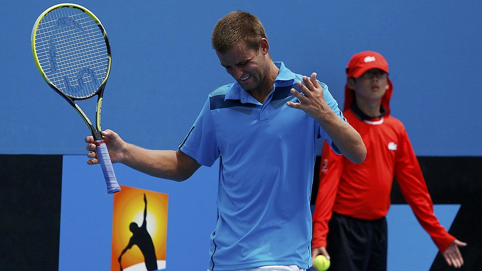 Как Николай Давыденко вылетел из Australian Open-2014