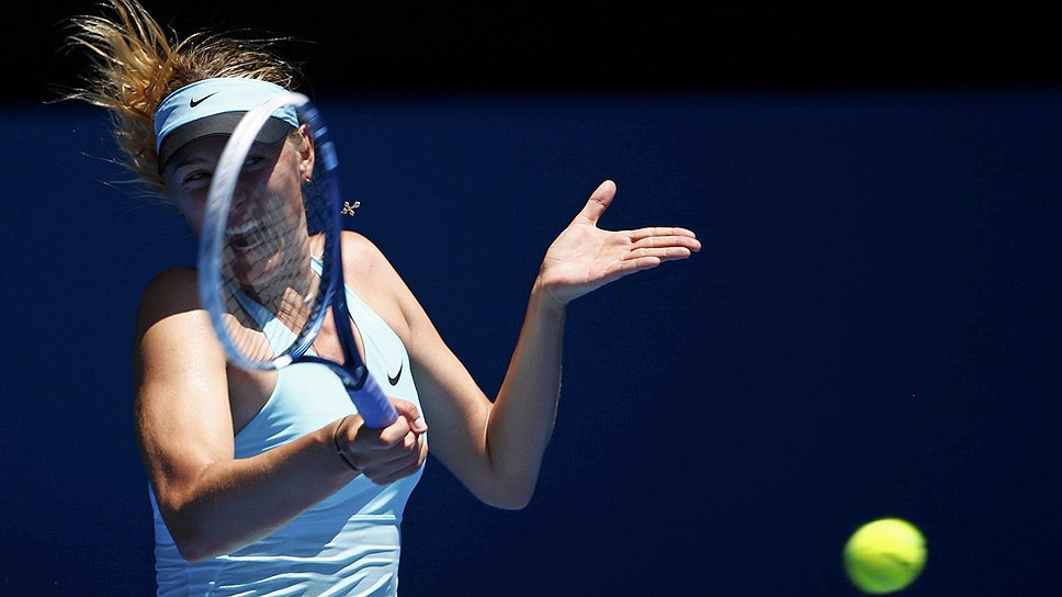 Как Мария Шарапова обыграла Карин Кнапп и вышла в третий круг Australian Open