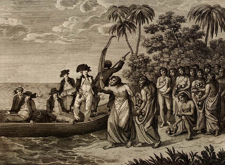 1778 год. Джеймс Кук открыл Гавайские острова, назвав их Сандвичевы острова