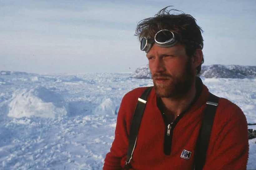 1997 год. Норвежский путешественник Бьорг Осланд стал первым человеком, в одиночку пересекшим Антарктиду
