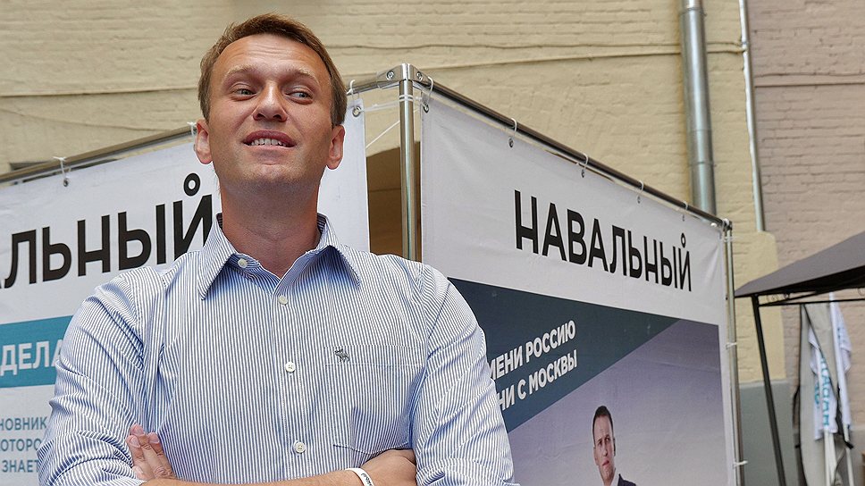 Кандидат на должность мэра Москвы, председатель Координационного совета оппозиции (КСО) Алексей Навальный