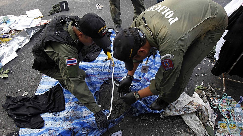 Как в Бангкоке прогремели два взрыва