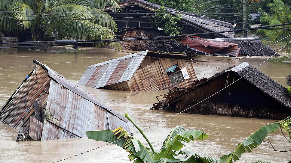 Наводнение на филиппинском острове Минданао, вызванное тропическим циклоном «Агатон»