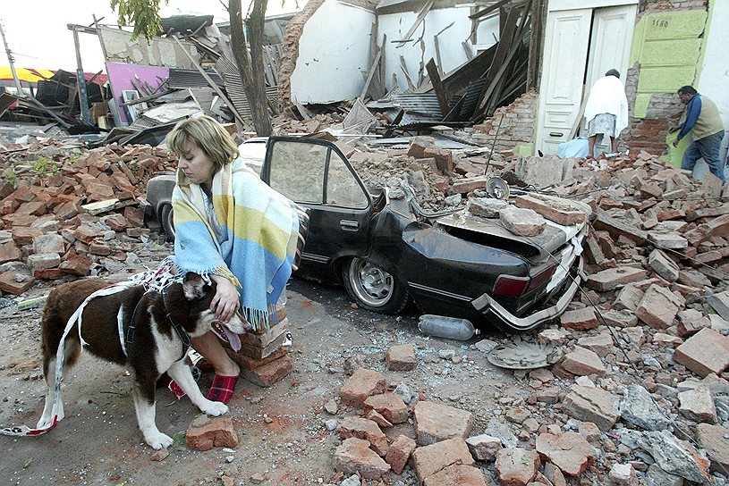 27 февраля 2010 года, Чили. Землетрясение магнитудой 8,8 привело к цунами и стало причиной гибели почти тысячи человек