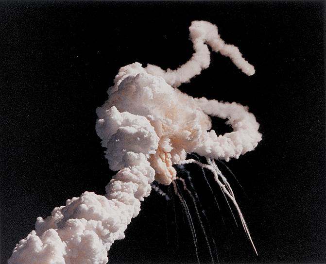 1986 год. Катастрофа космического корабля «Челленджер». Погибли все семь членов экипажа