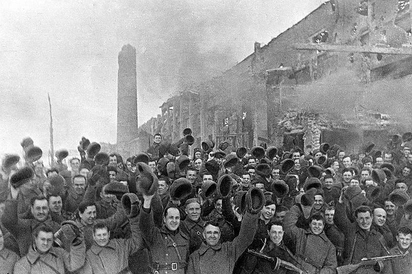1943 год. Полный разгром немцев под Сталинградом