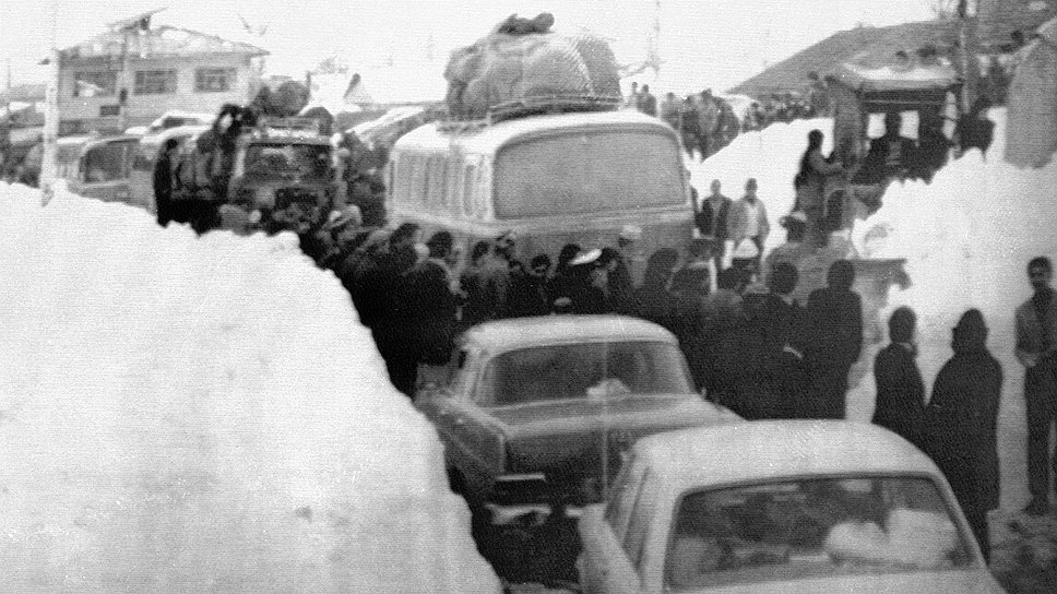 1972 год. Метель в Иране привела к гибели 4 тыс. человек
