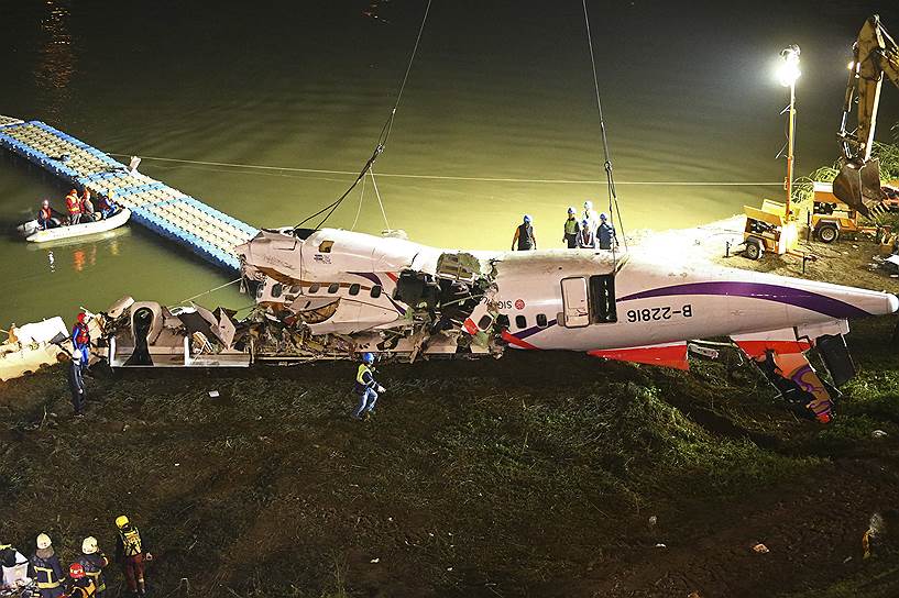 2015 год. Самолет компании TransAsia Airways, следовавший по маршруту   Тайбэй—Цзиньмэнь, рухнул в реку Цзилун. Из находившихся на борту 58 человек (53 пассажира и 5 членов экипажа) погибли 43, 15 выжили