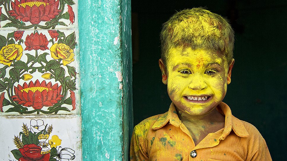 «Желтый парнишка», автор фото Анураг Кумар (Индия)
