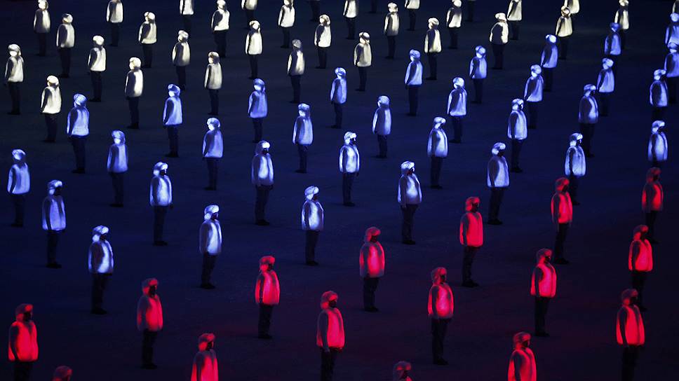 Церемония открытия Зимних Олимпийских игр на стадионе &quot;Фишт&quot; в Сочи