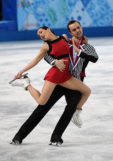 На соревнованиях спортивных пар Ксения Столбова и Федор Климов заняли второе место