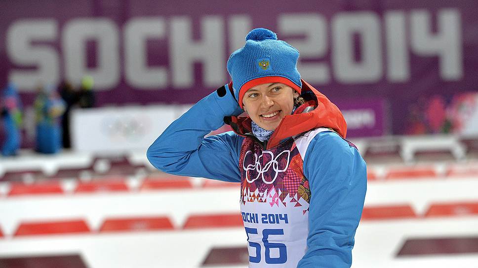 Биатлонистка Ольга Вилухина завоевала серебро в спринтерской гонке на 7,5 км