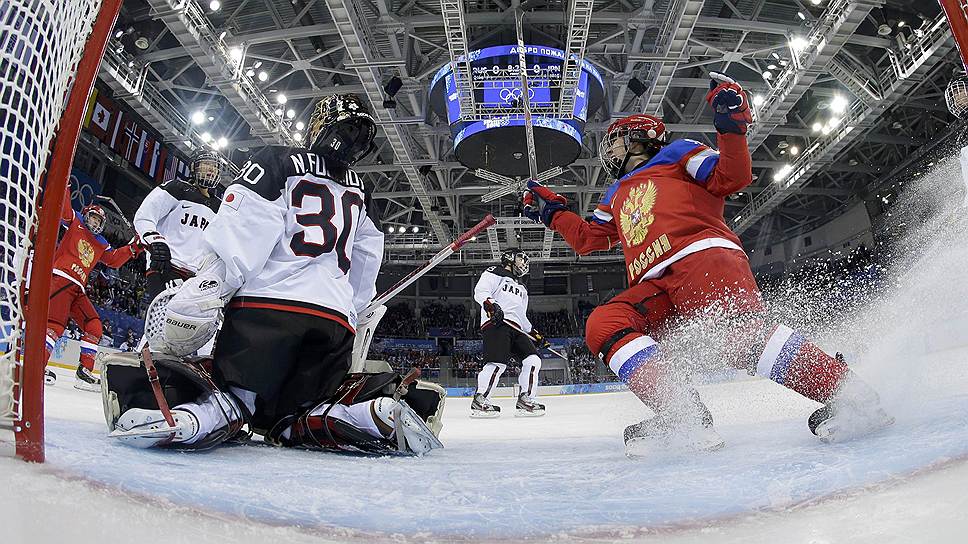 На арене «Шайба» 11 февраля прошел матч второго тура группы В между женскими сборными России и Японии, по итогам которого российская сборная выиграла со счетом 2:1