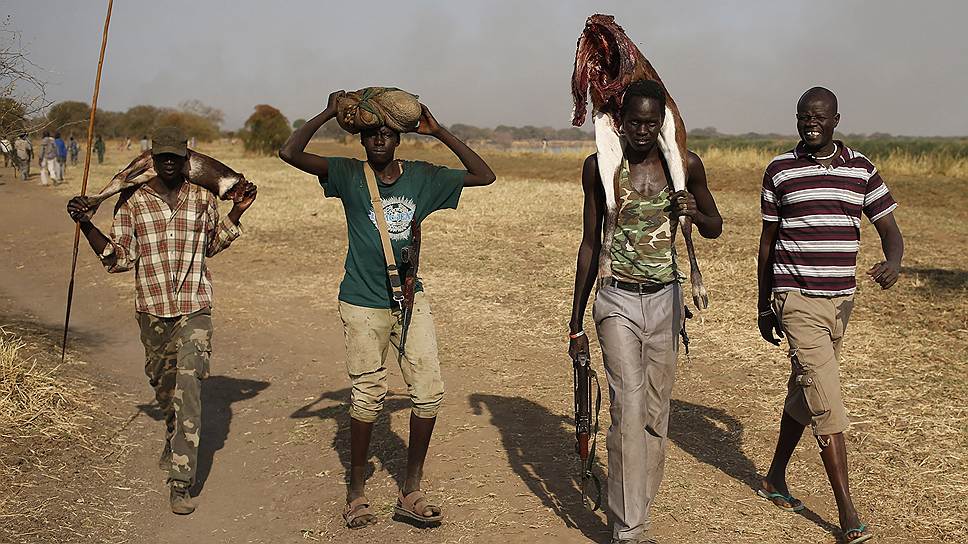 Боевики &quot;Белой армии&quot; в Южном Судане
