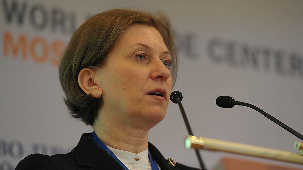 Руководитель Федеральной службы по надзору в сфере защиты прав потребителей и благополучия человека Анна Попова 