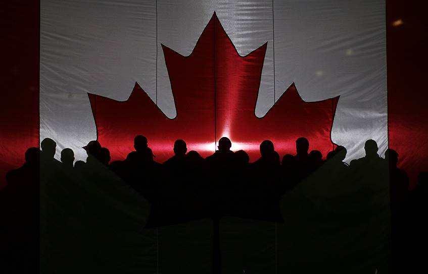1965 год. Утвержден флаг Канады