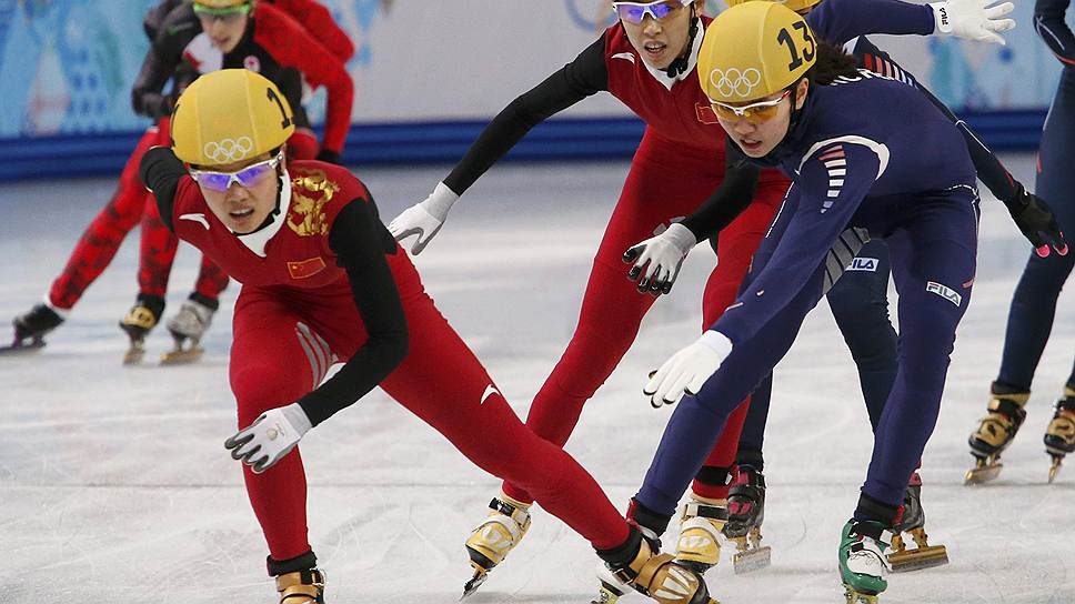 Женская сборная Южной Кореи по шорт-треку выиграла золото на Олимпийских играх в Сочи в эстафете на 3000 м, она показала время 4 мин. 09,498 сек. Серебряную медаль взяли канадки (4.10,641), бронзовую медаль — итальянки (4.14,014). Китаянки, ставшие на финише вторыми, были дисквалифицированы за столкновение с итальянскими спортсменками, которые пересекли финишную черту четвертыми