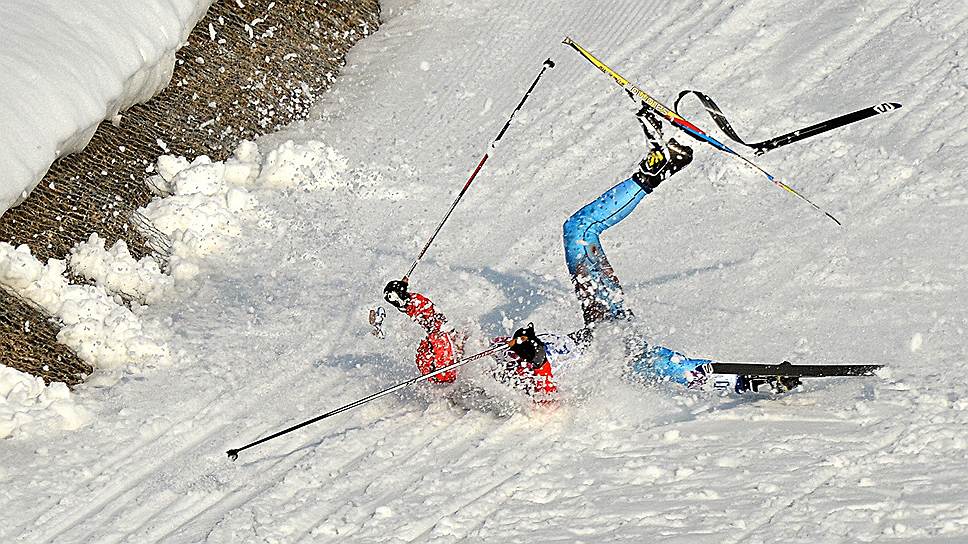 11 февраля российский спортсмен Антон Гафаров упал во время спринта свободным стилем. Были сломаны лыжи и палка. Несмотря на то, что падение было очень жестким, несмотря на боль, спортсмен дошел до финиша под аплодисменты 