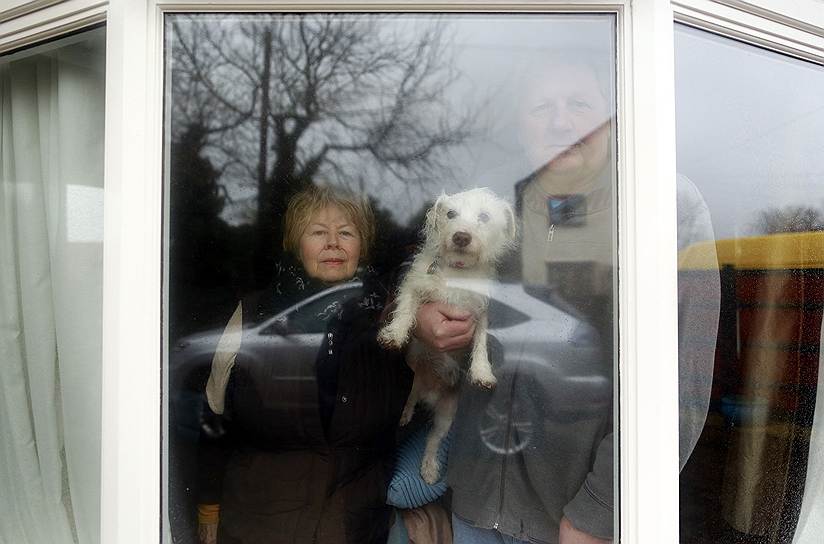 Анжела и Стивен Танстол во время наводнения были прежде всего были бы озабочены спасением своей собаки