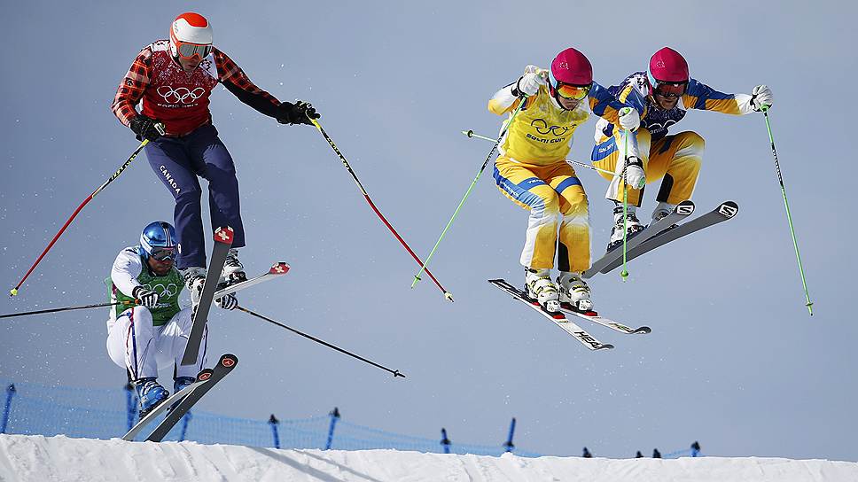 В ски-кроссе среди мужчин золото завоевал француз Жан Фредерик Шапюи. Вторым стал его соотечественник Арно Боволента, третье место у Жонатана Мидоля