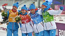 Российские биатлонистки выиграли серебро Олимпиады