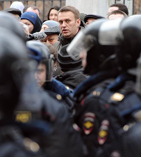 Председатель партии &quot;Народный альянс&quot; Алексей Навальный 