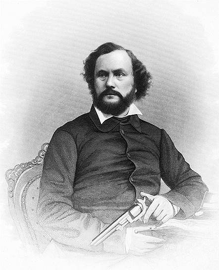 1836 год. Сэмюэл Кольт получил в США первый патент на автоматический револьвер
