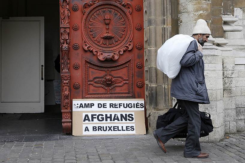 Власти Бельгии тем не менее не идут на уступки беженцев, считая их оккупантами
