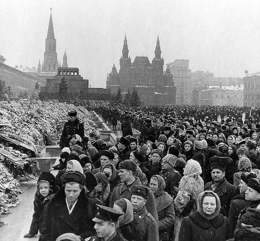 Фото похорон сталина в 1953 году