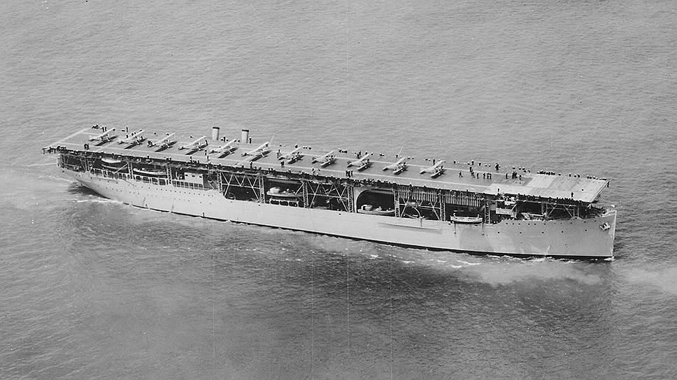«Лэнгли» (USS Langley (CV-1)) — первый авианосец ВМС США, назван в честь изобретателя, одного из пионеров американской авиации Сэмюэля Лэнгли. В 1912 году спущен на воду как угольщик «Юпитер», который в 1920 году был переоборудован в авианосец. До Второй мировой войны переоборудован в авиатранспорт (AV-3). Потоплен японской авиацией в 1942 году