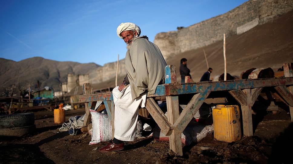 Афганец на рынке в Кабуле