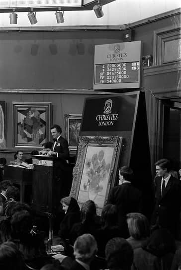 1987 год. Картина голландского художника Винсента Ван Гога «Подсолнухи» была продана на лондонском аукционе за $50 млн