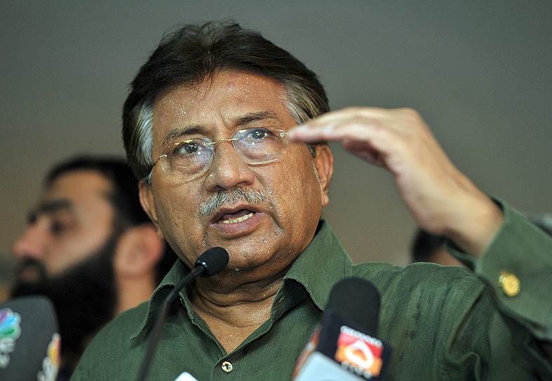 Экс-президента Пакистана Первез Мушарраф