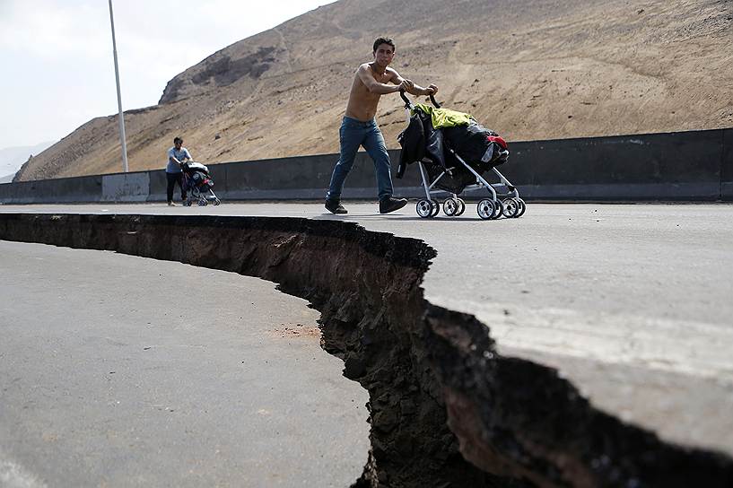 Последствия землетрясения в Чили