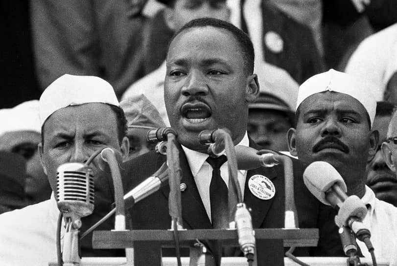 1968 год. В Мемфисе (штат Теннесси, США) застрелен американский проповедник и лидер движения за права афроамериканцев Мартин Лютер Кинг