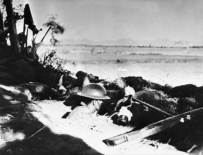 1942 год. Победа японской армии в битве на полуострове Баатан против американо-филиппинской группировки. В результате Япония установила контроль над островом Лусон и всем Филиппинским архипелагом