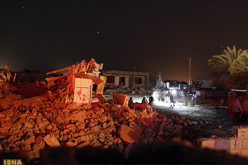 2013 год. При землетрясении в иранской провинции Бушер погибли 37 человек и более 800 получили ранения