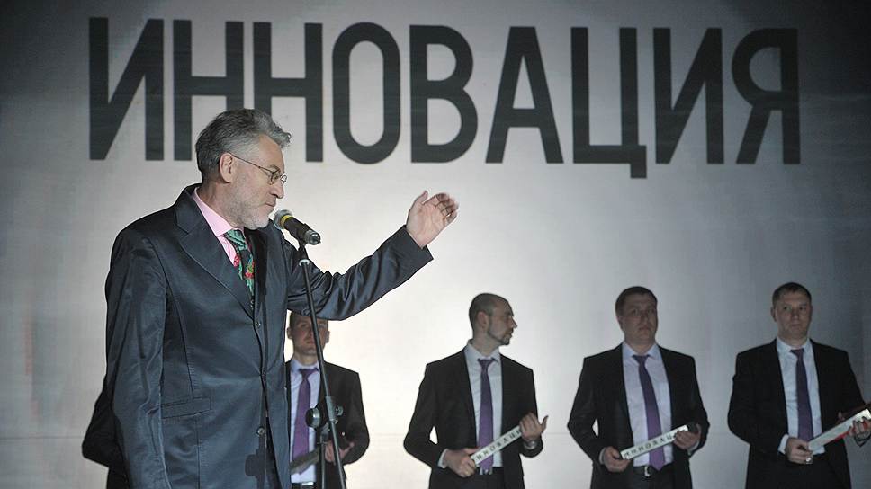 Музыкальный критик Артемий Троицкий во время торжественной церемонии награждения победителей конкурса «Инновация» в Музее Москвы