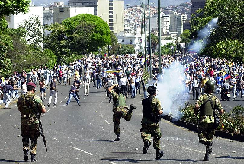 2002 год. Попытка государственного переворота в Венесуэле