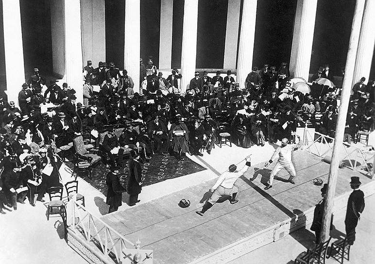 1896 год. В Афинах завершились первые современные Олимпийские игры